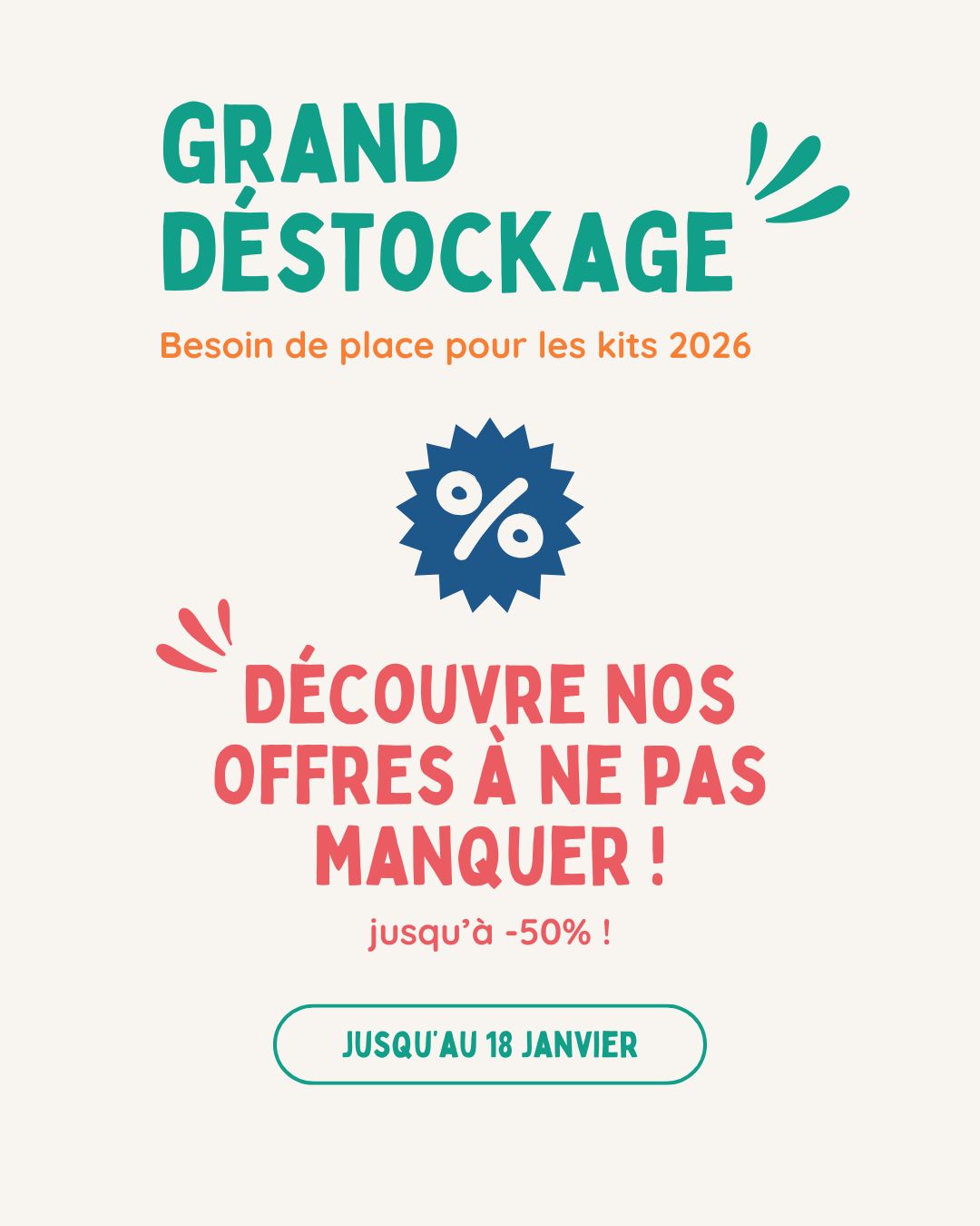 Déstockage 2026